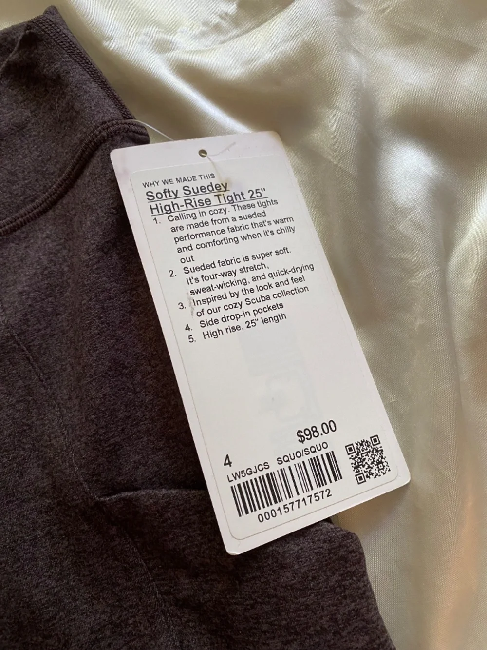 Lululemon x Peloton Softy Suedey High Rise Tight 25